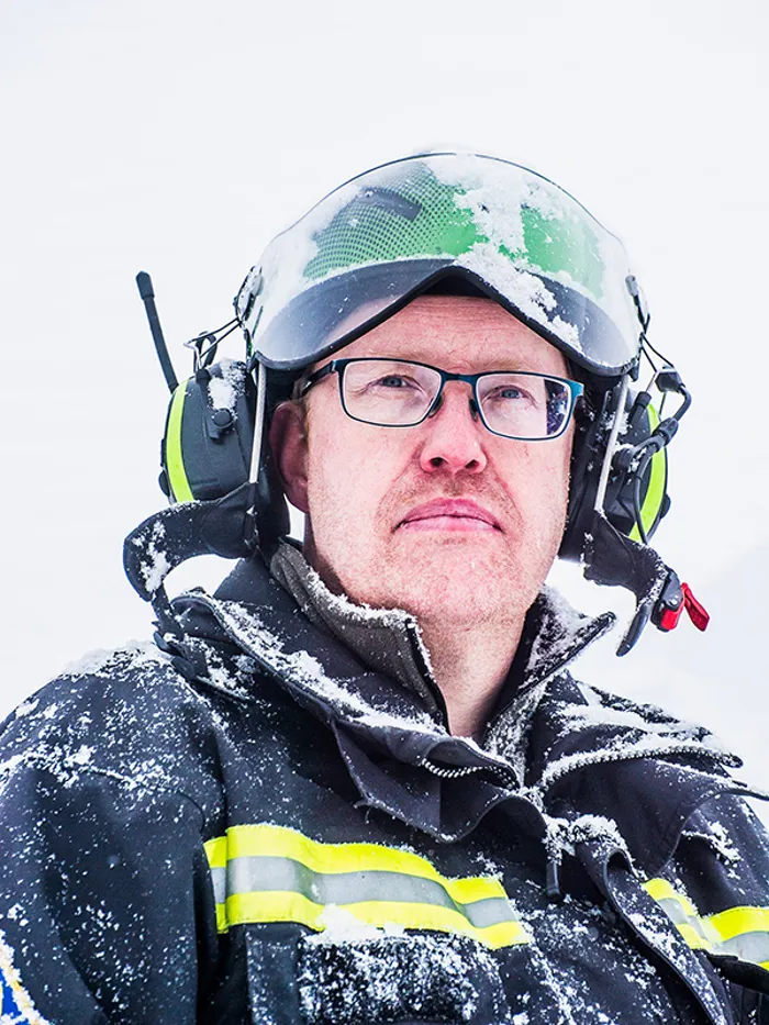 Daniel Sundqvist, ansvarig på Camp Kittelfjäll.